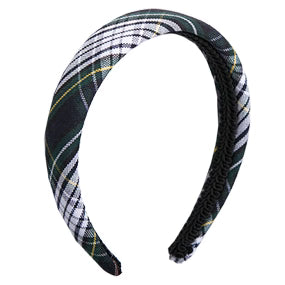 Campbell Plaid Padded Headband