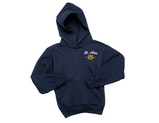 St. Ann Hooded Sweatshirt Navy